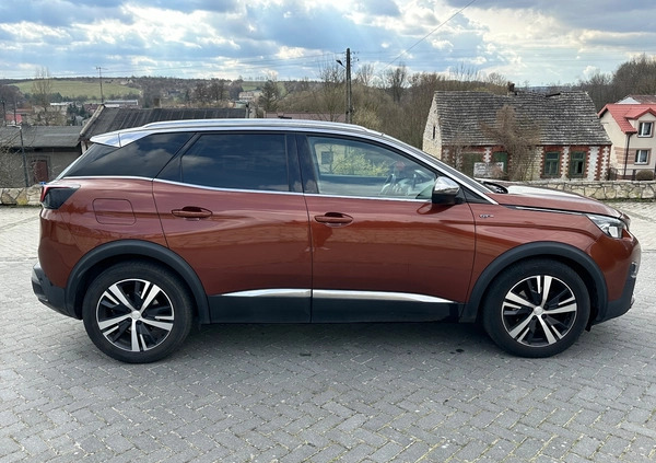 Peugeot 3008 cena 83600 przebieg: 184000, rok produkcji 2016 z Częstochowa małe 154